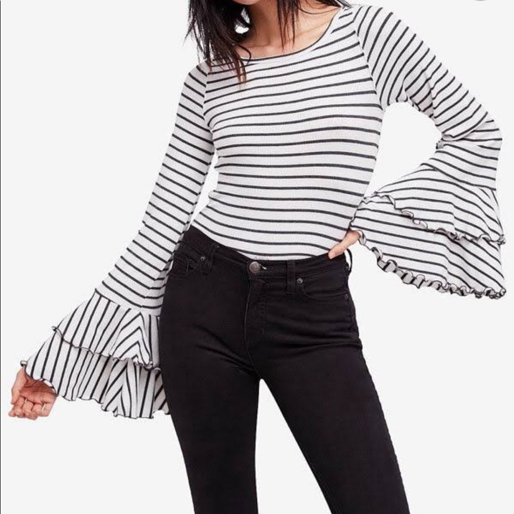 Free people bell sleeve top